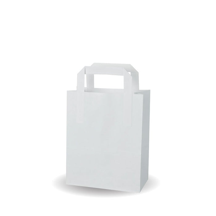 Small White SOS Bags