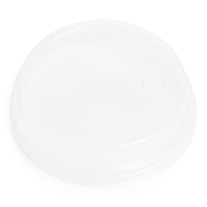 Clear PLA Dome Lids to fit 60-280ml PLA BioCups & Sauce Cups