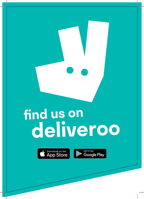 Deliveroo - Exclusive Window Sticker (Double-sided)