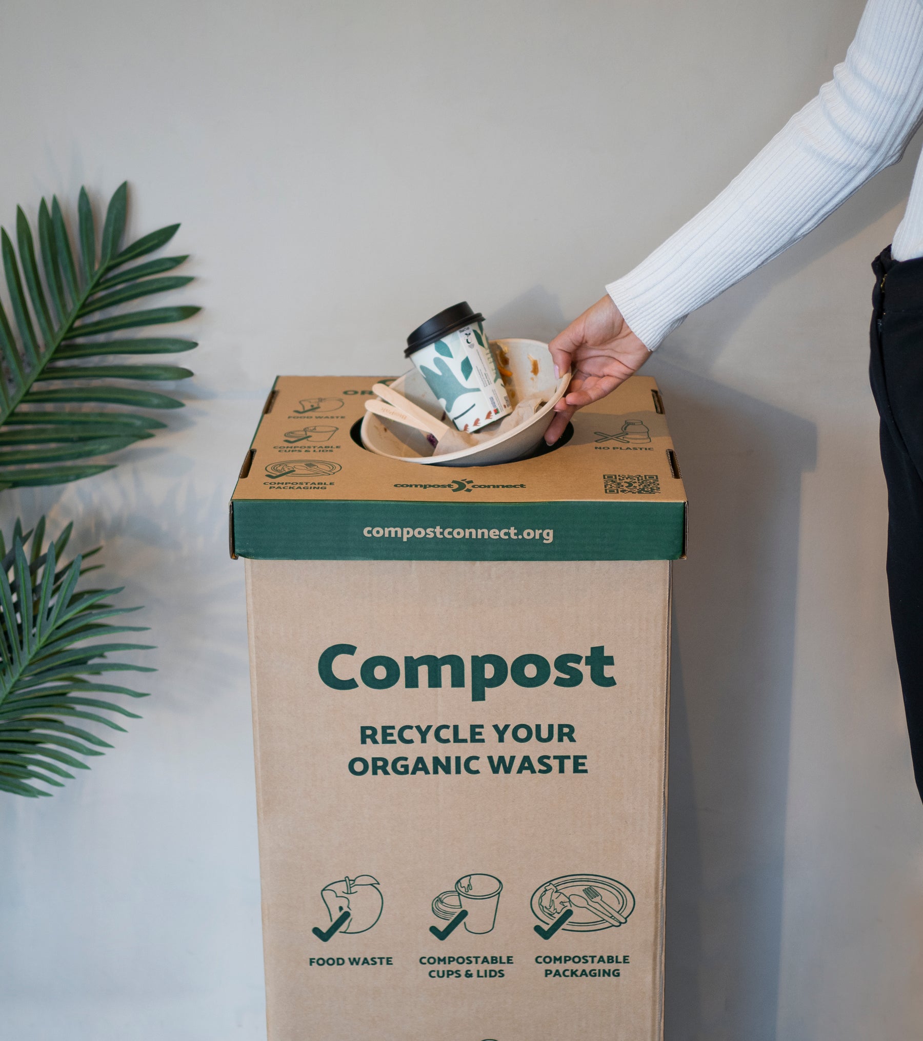 Compost Connect - Transforming packaging and food waste into compost