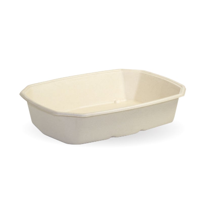 BioCane Octagonal - Containers & Lids — Deliveroo Packaging
