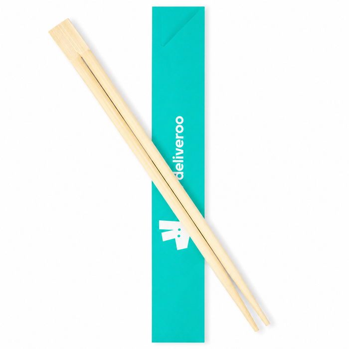 Half Sleeved Deliveroo Branded Chopsticks (Internal Use Only)