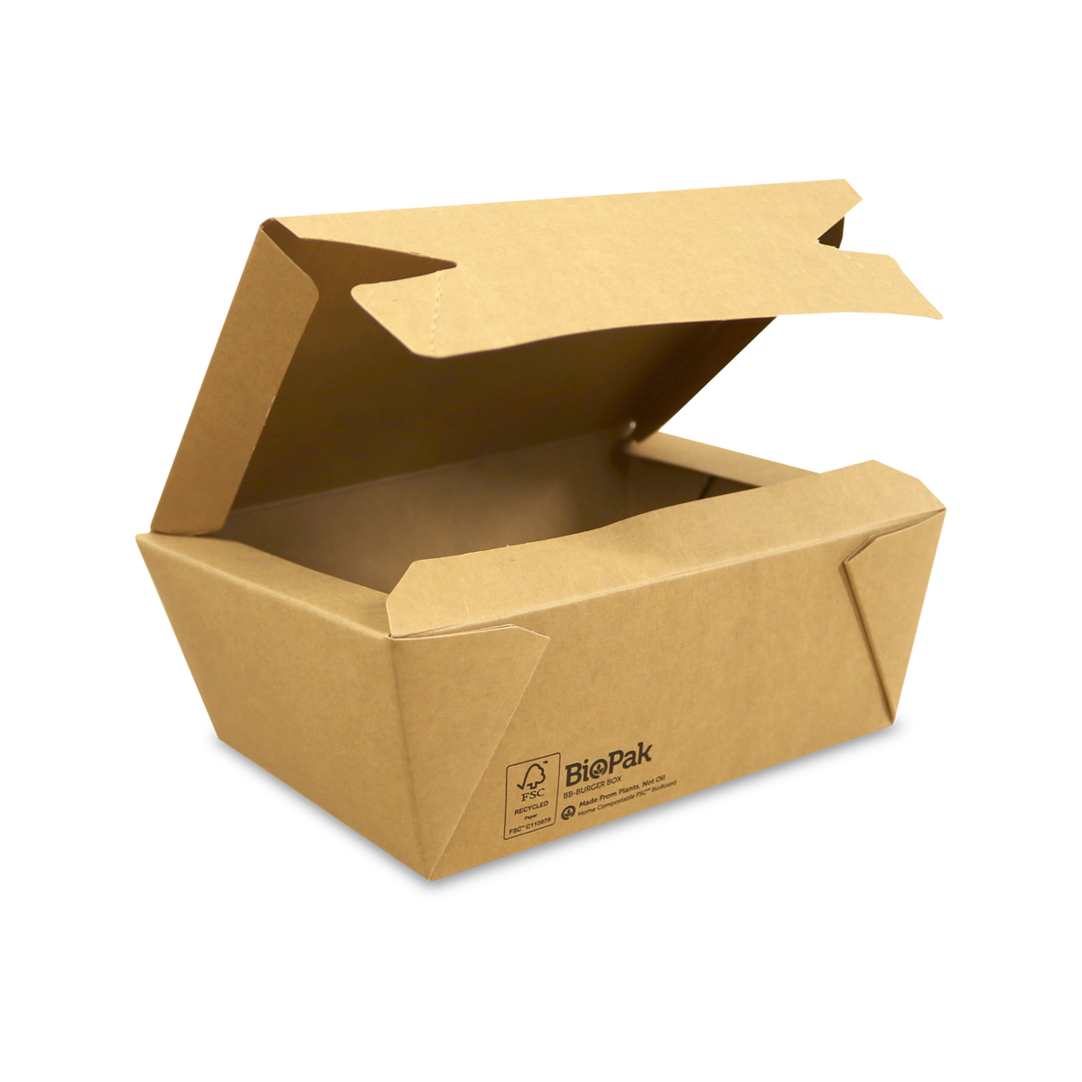 BioBoard Rectangular - Containers & Lids | Deliveroo Packaging