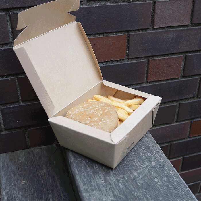 Sheffield Hallam x Deliveroo Takeaway Box - 200/carton