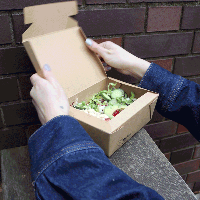Sheffield Hallam x Deliveroo Takeaway Box - 200/carton