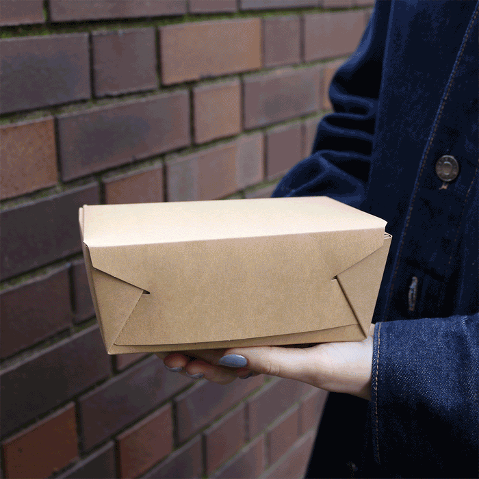 Sheffield Hallam x Deliveroo Takeaway Box - 200/carton