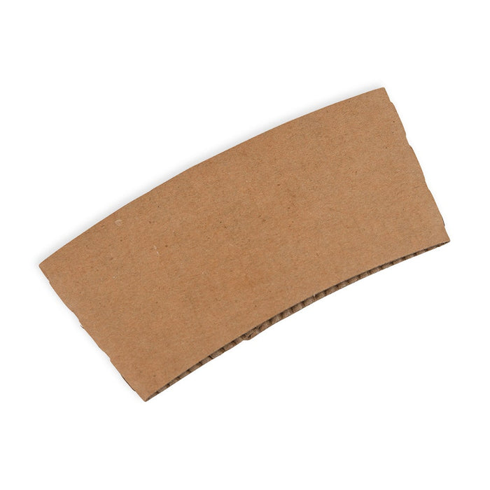 Large Kraft Coffee Cup Sleeves to Fit 12/16oz Coffee Cups