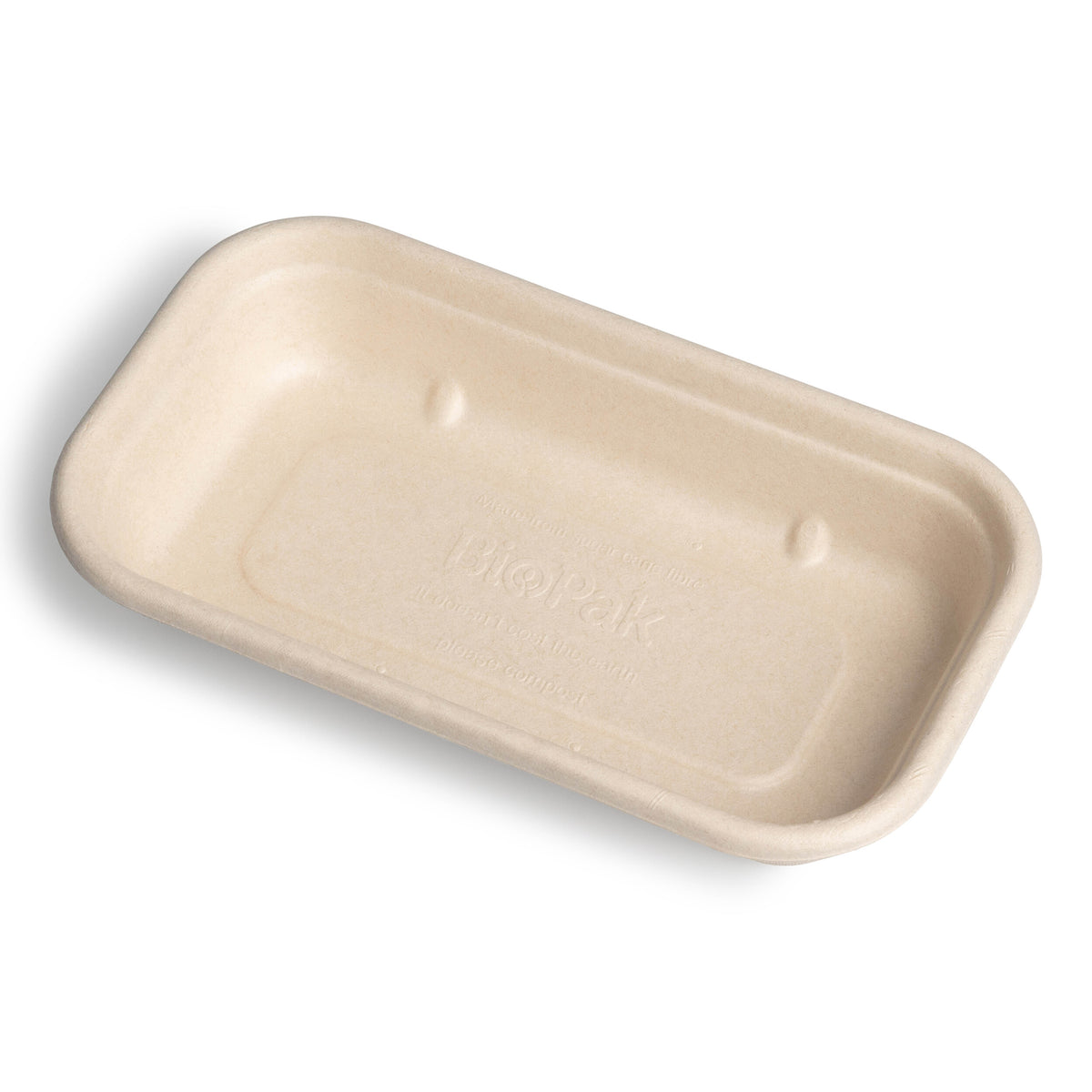 750ml Natural BioCane Containers — Deliveroo Packaging