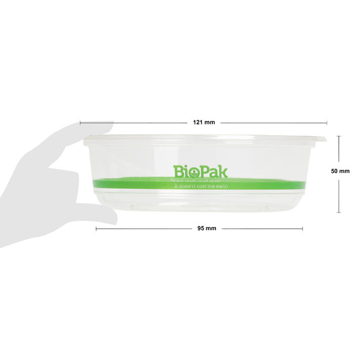 240ml Clear PLA BioBowls