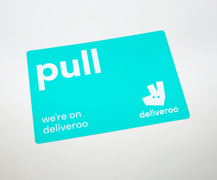 Deliveroo - Push/Pull Door Sticker