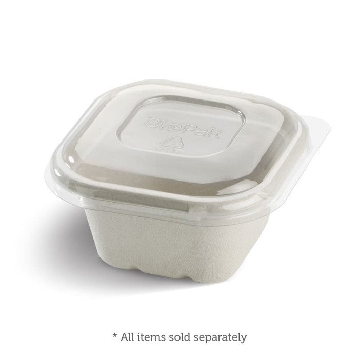 Clear RPET Lids to Fit 280-630ml BioCane Takeaway Containers