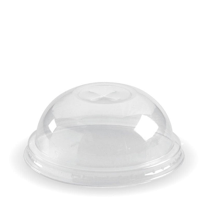 Clear PLA Dome Lids to Fit 60-280ml PLA BioCups & Sauce Cups | X-Slot